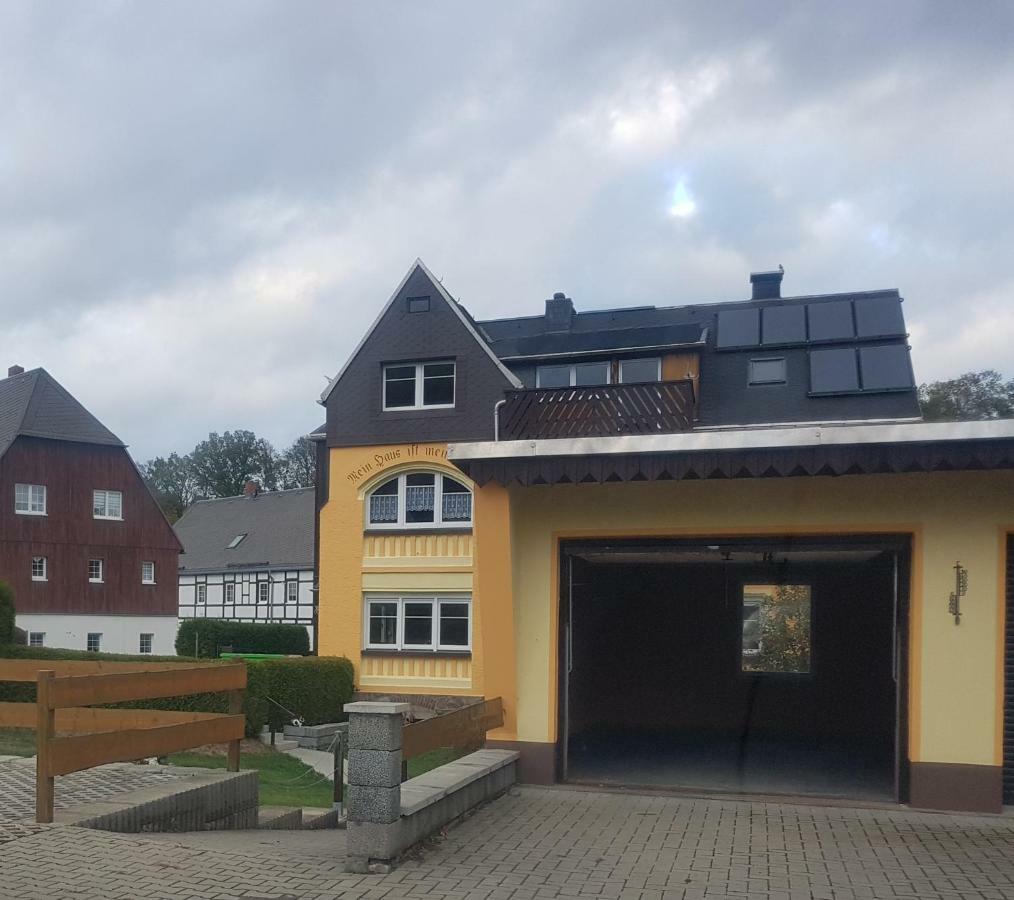Ferienhaus Alte Post Mulda Ngoại thất bức ảnh