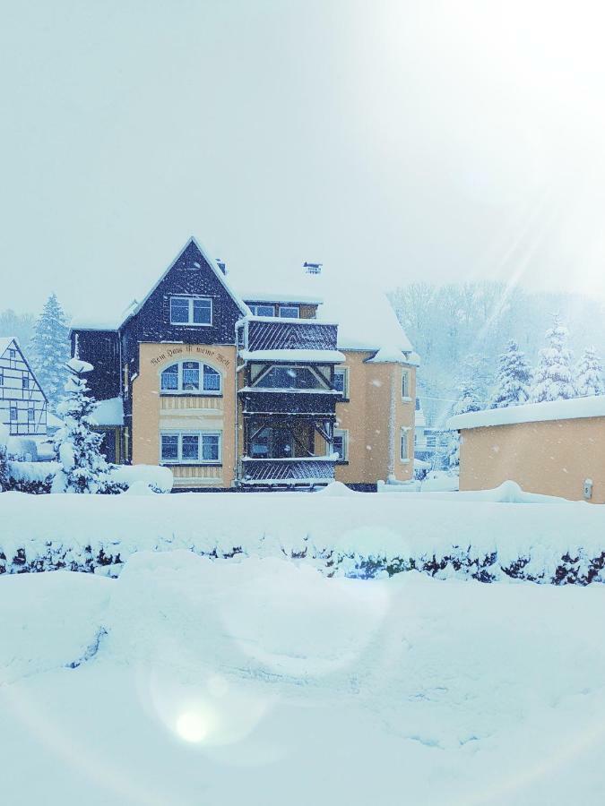 Ferienhaus Alte Post Mulda Ngoại thất bức ảnh